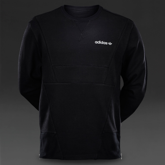 Adidas Originals Modern Crew Sweater Black for Men